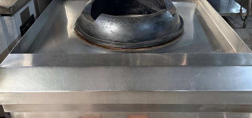 Kompor Gas Kwali Range 1 Tungku Stainless Steel