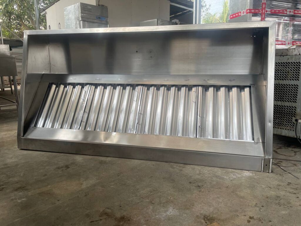 Cooker hood stainless