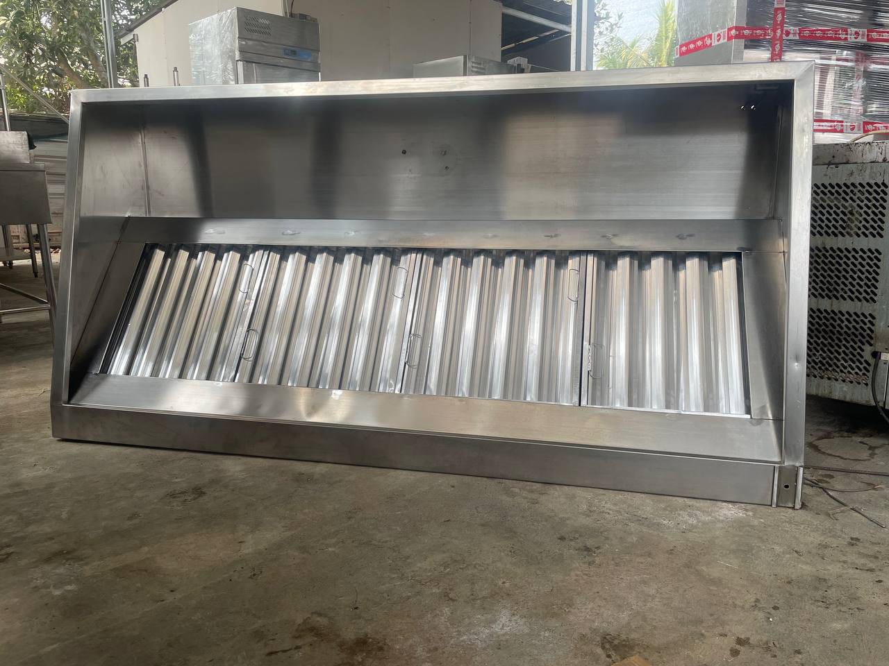 Cooker hood stainless