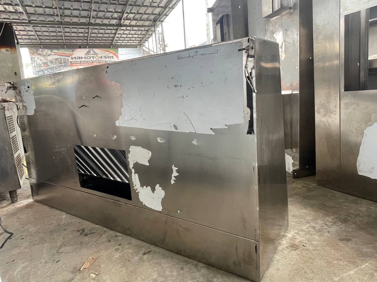 Cooker hood stainless 200x100x50x30 cm